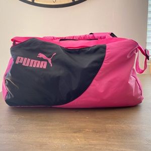 Unisex Puma Pink Gym Bag